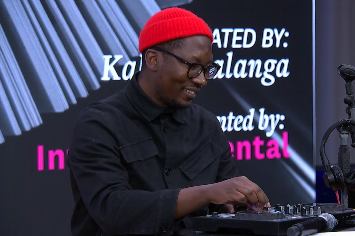 Kalaf Epalanga © Livestream/Literaturhaus