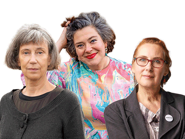 News Martynova c Gaëlle Deleflie; Gomringer c Judith Kinitz Laars c Jens Mauritz